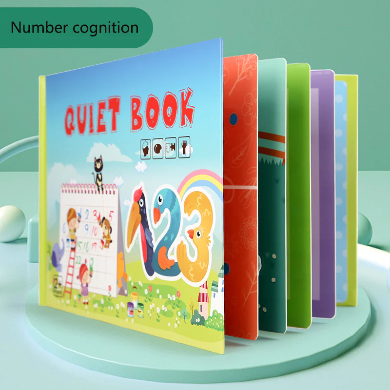 QuietBook - Montessori Durable Story Book - Image 5
