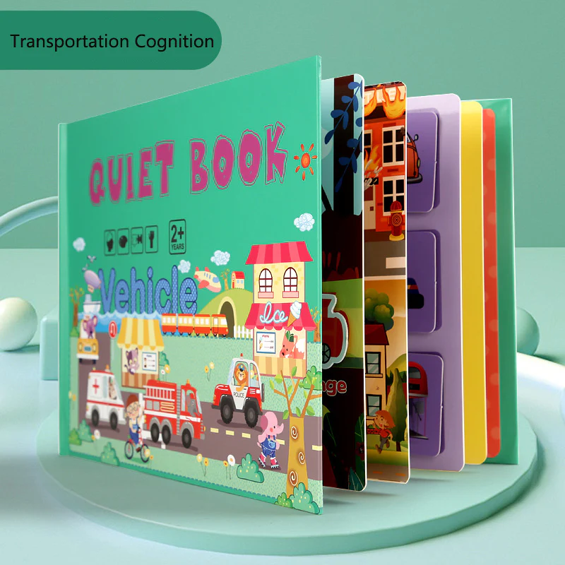 QuietBook - Montessori Durable Story Book - Image 9