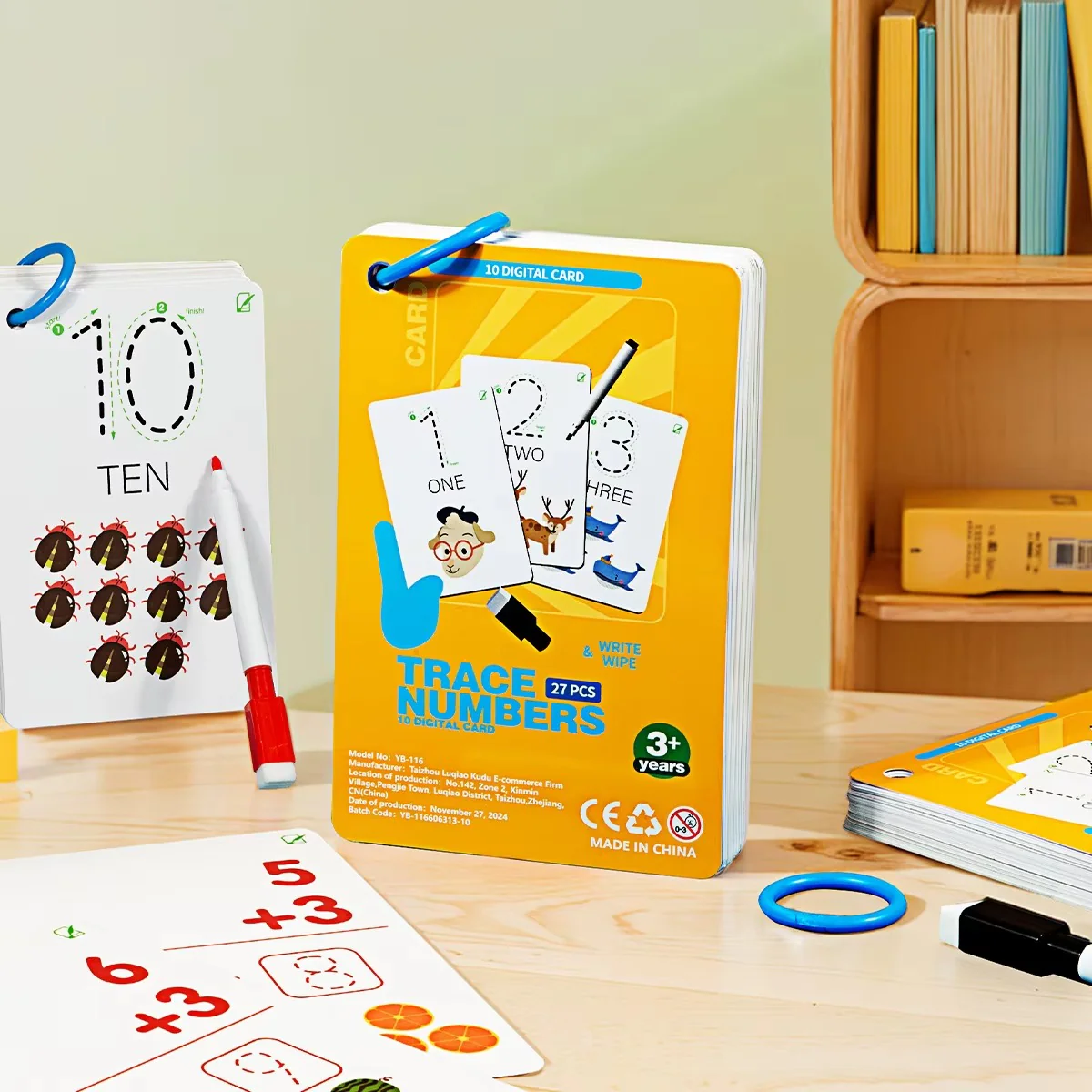 Reusable number and letter tracing book for childrens - Image 6