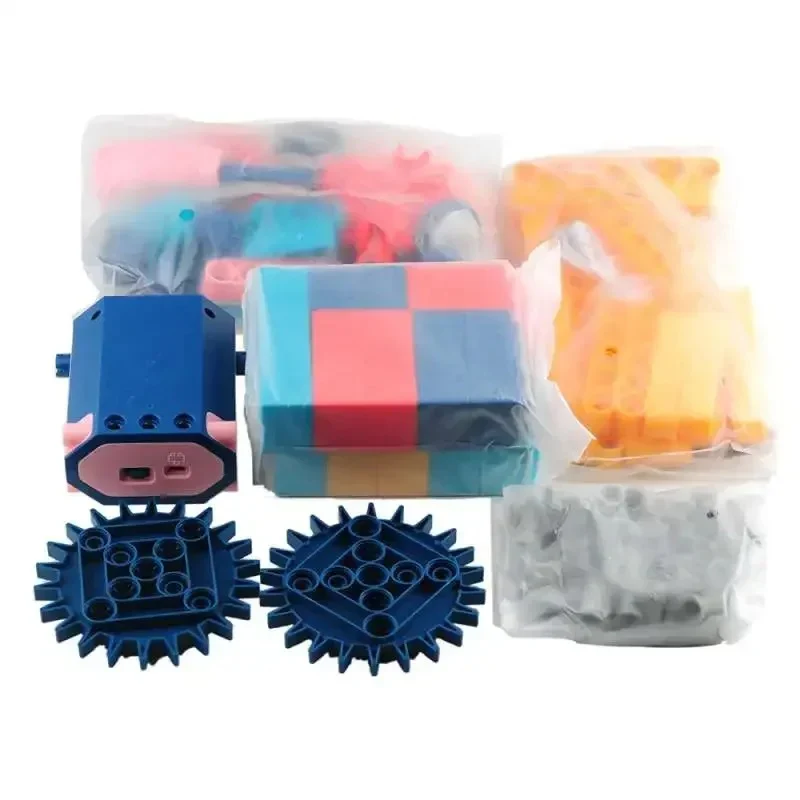 Science and education building blocks with motor - Image 6