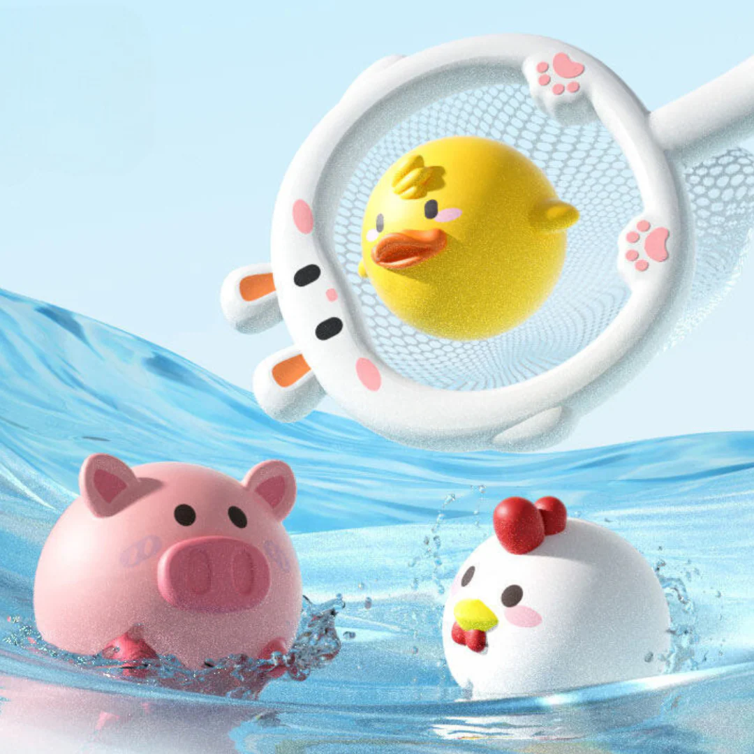 Self-Illuminating Bath Toy with Net - Image 15