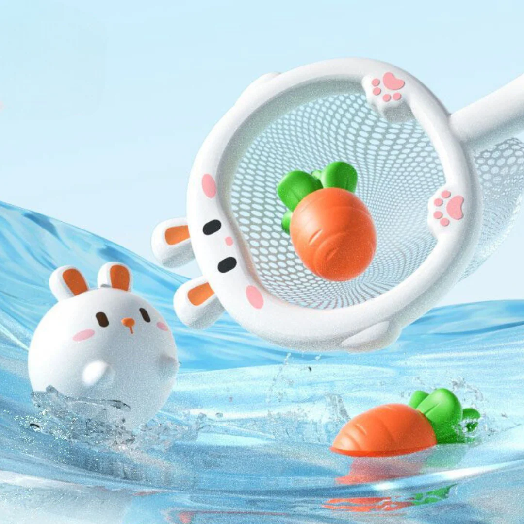 Self-Illuminating Bath Toy with Net - Image 9