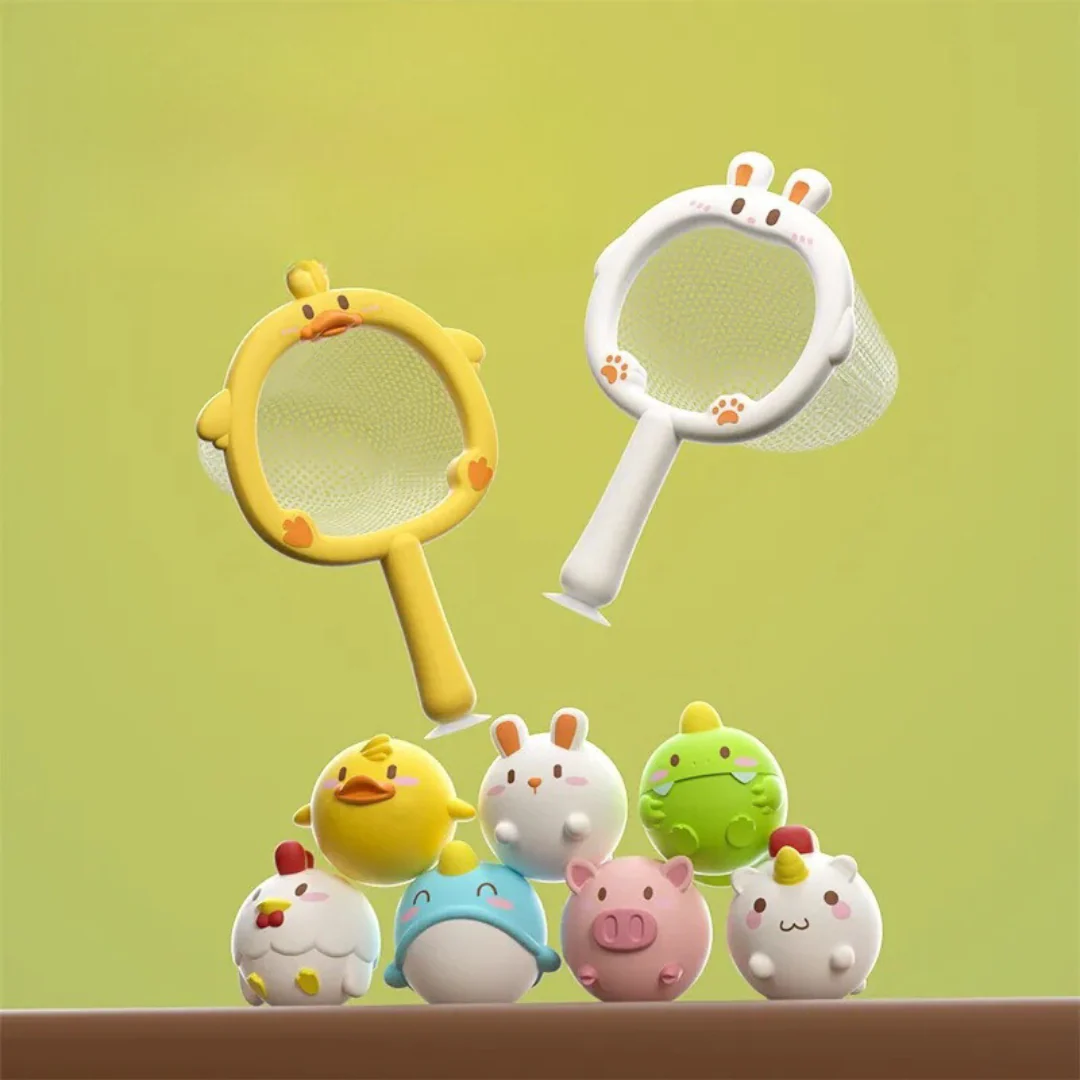 Self-Luminous Bath Toy with Landing Net - Image 18
