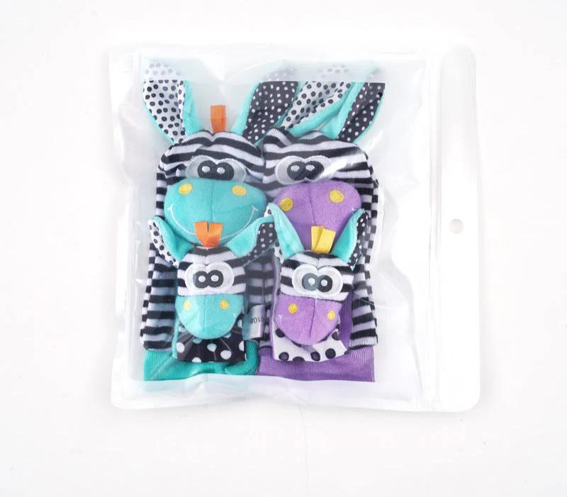 Sensory Baby Plush Socks and Wristband - Image 10