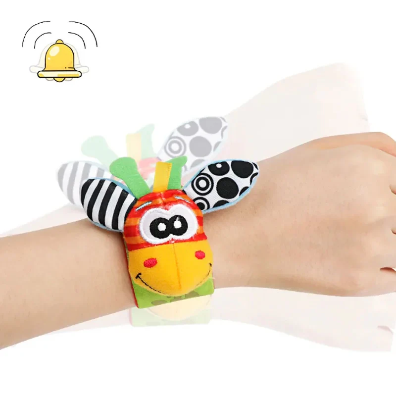Sensory Baby Plush Socks and Wristband - Image 4