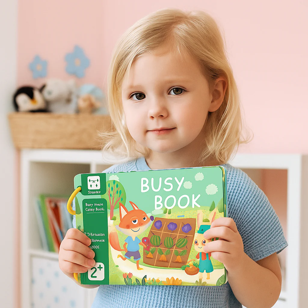 Sensory Montessori Busy Book - Image 2