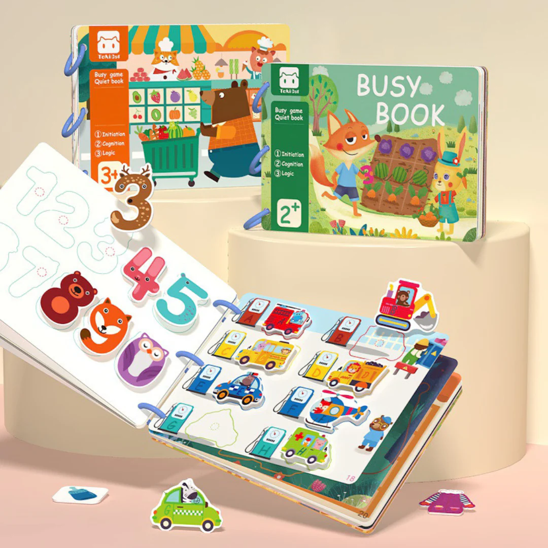 Sensory Montessori Busy Book - Image 4