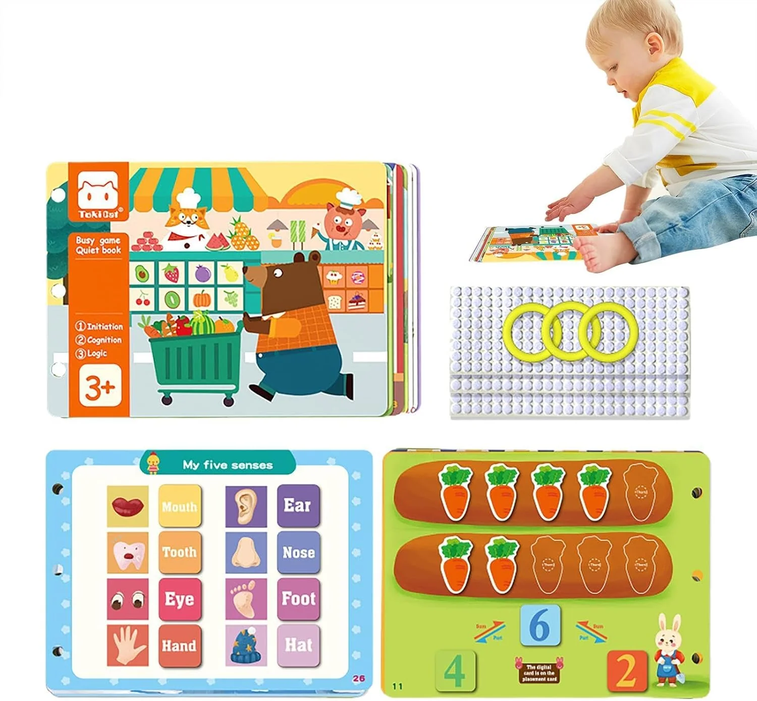 Sensory Montessori Busy Book - Image 5