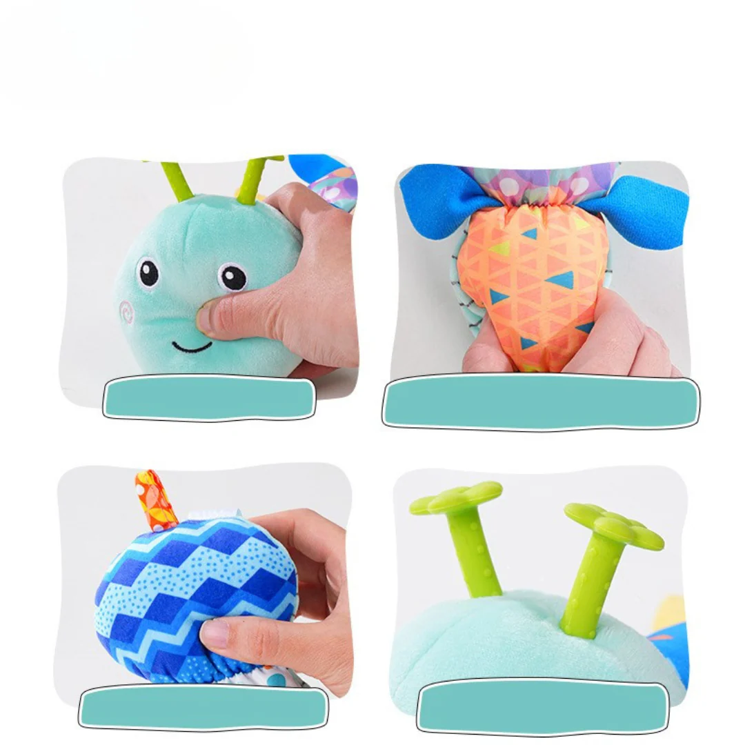 Sensory plush rattle and music caterpillar - Image 5