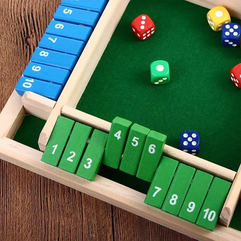 ShutTheBox Family Game 4 Player Set - Image 5