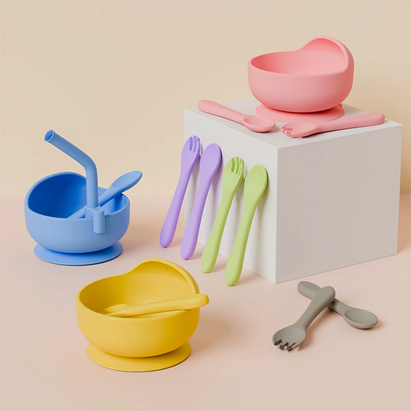 Silicone Feeding Set for Babies - Image 2