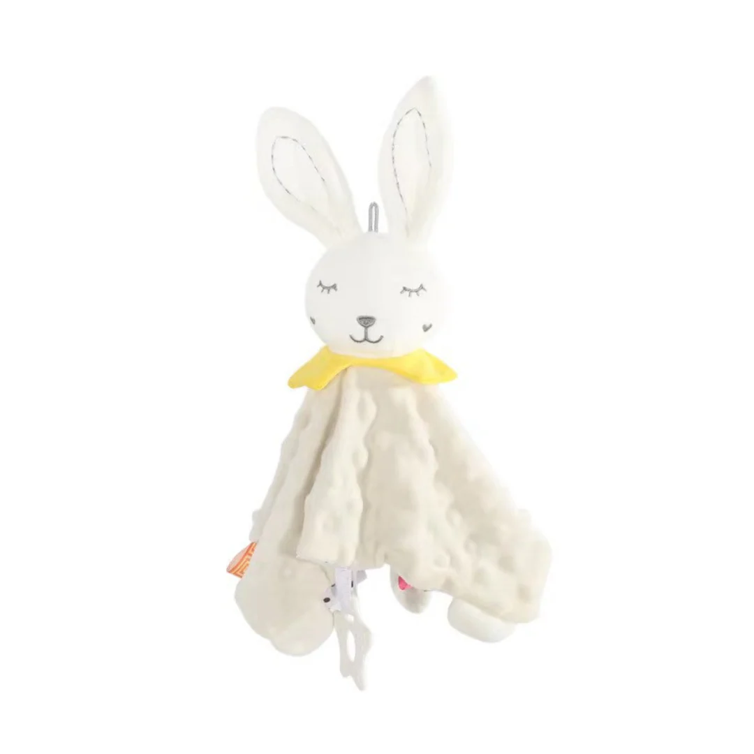 Soothing plush cuddly blanket with rattle - Image 4