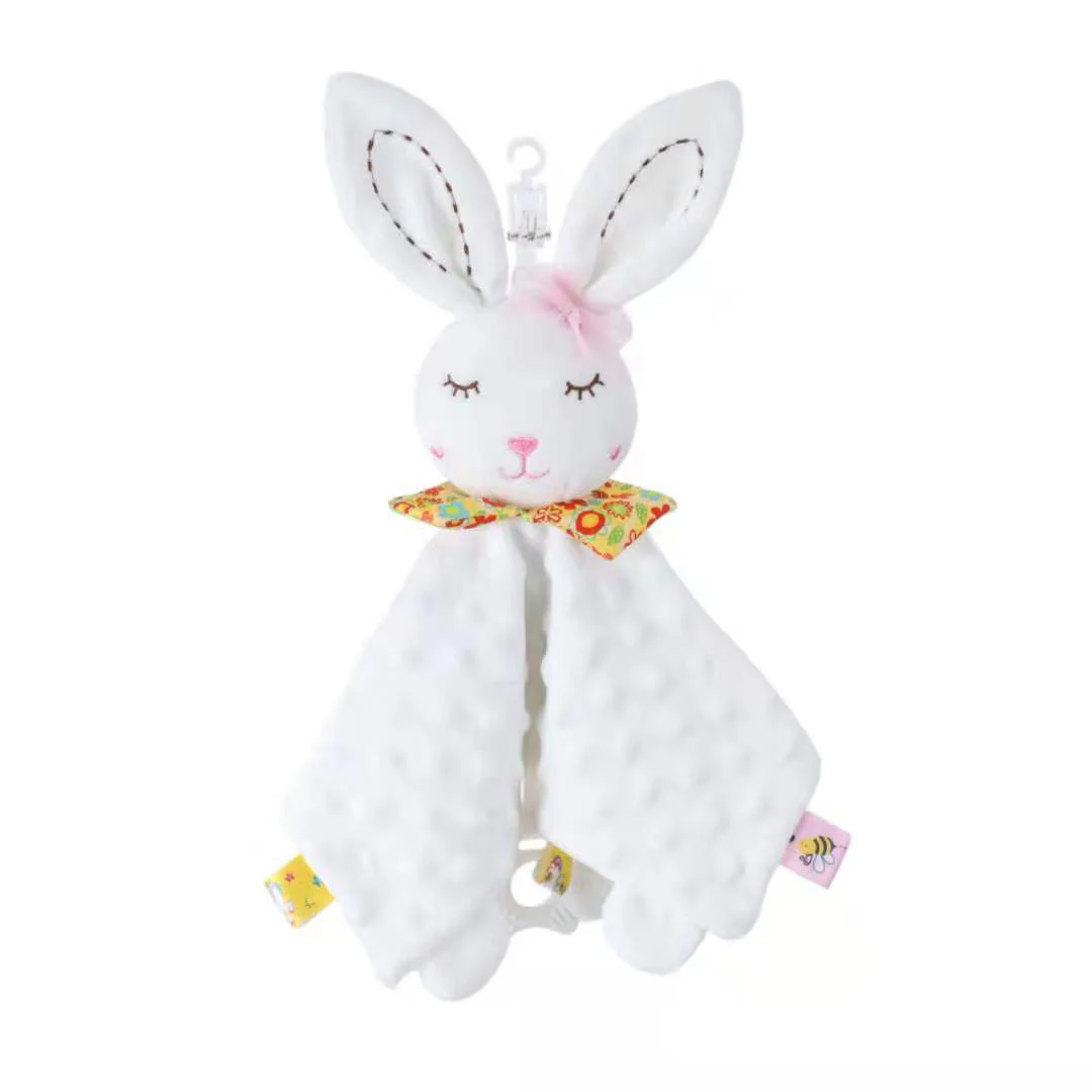 Soothing plush cuddly blanket with rattle - Image 7