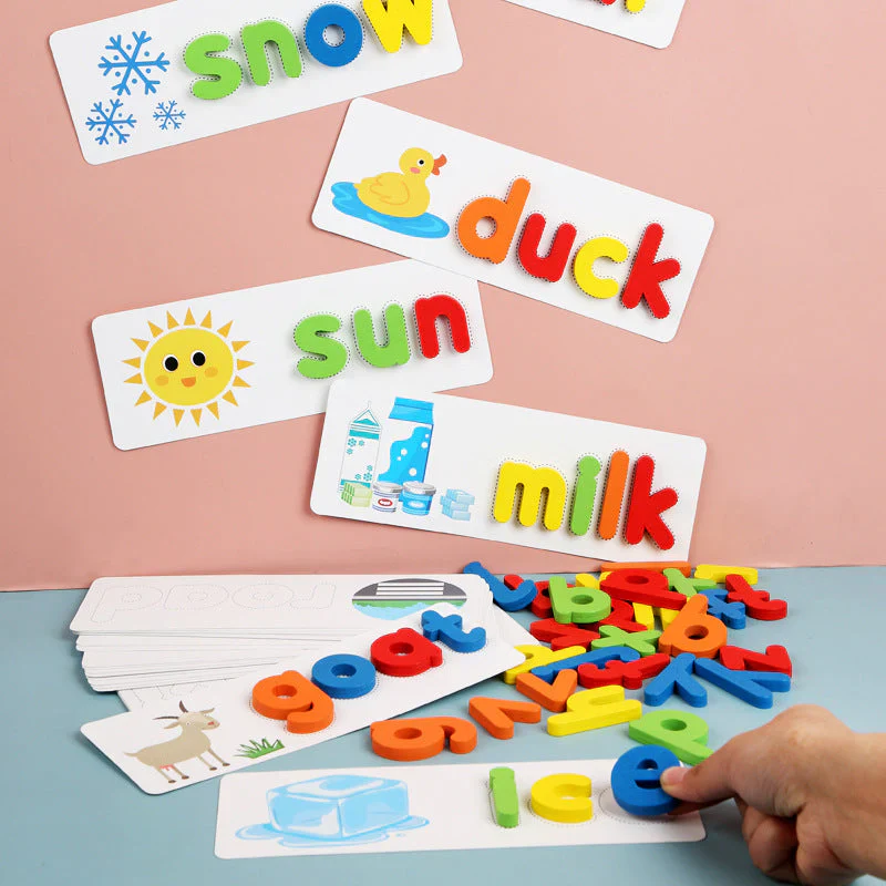 SpellMaster - Montessori Wooden Letter Game - Image 3