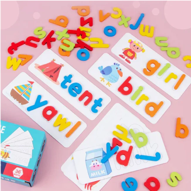 SpellMaster - Montessori Wooden Letter Game - Image 4