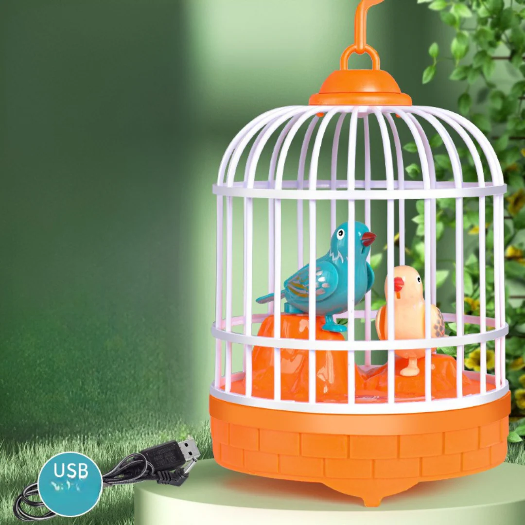 Talking Bird Cage Kids Toy - Image 6
