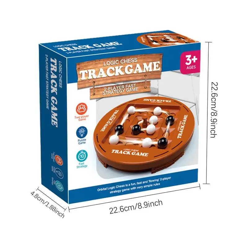 TrackGame Strategy 4-in-a-Row Game - Image 4