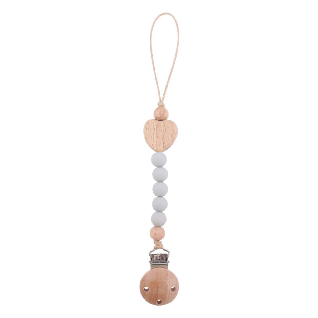 Wooden Baby Pacifier Chain - Image 10