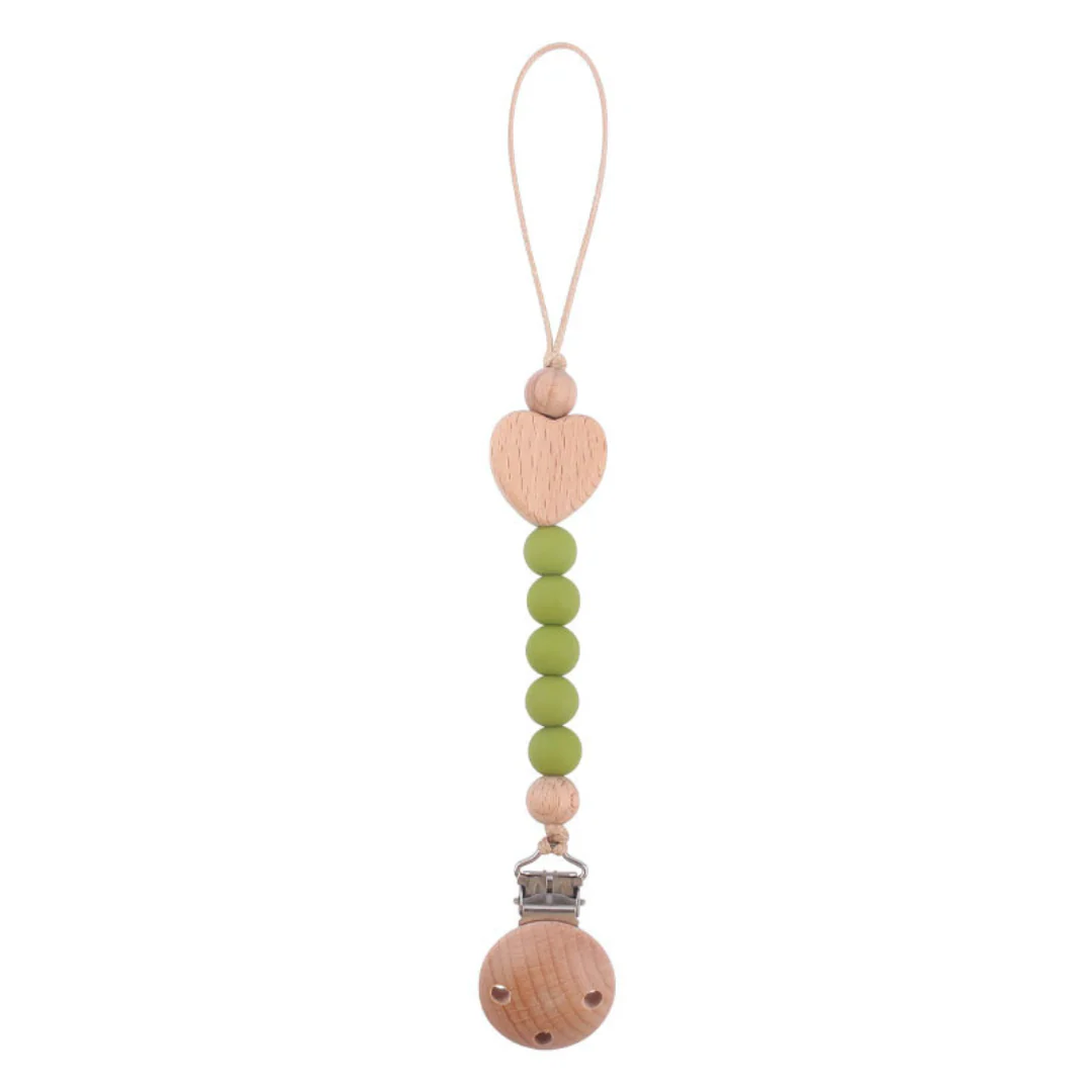 Wooden Baby Pacifier Chain - Image 4