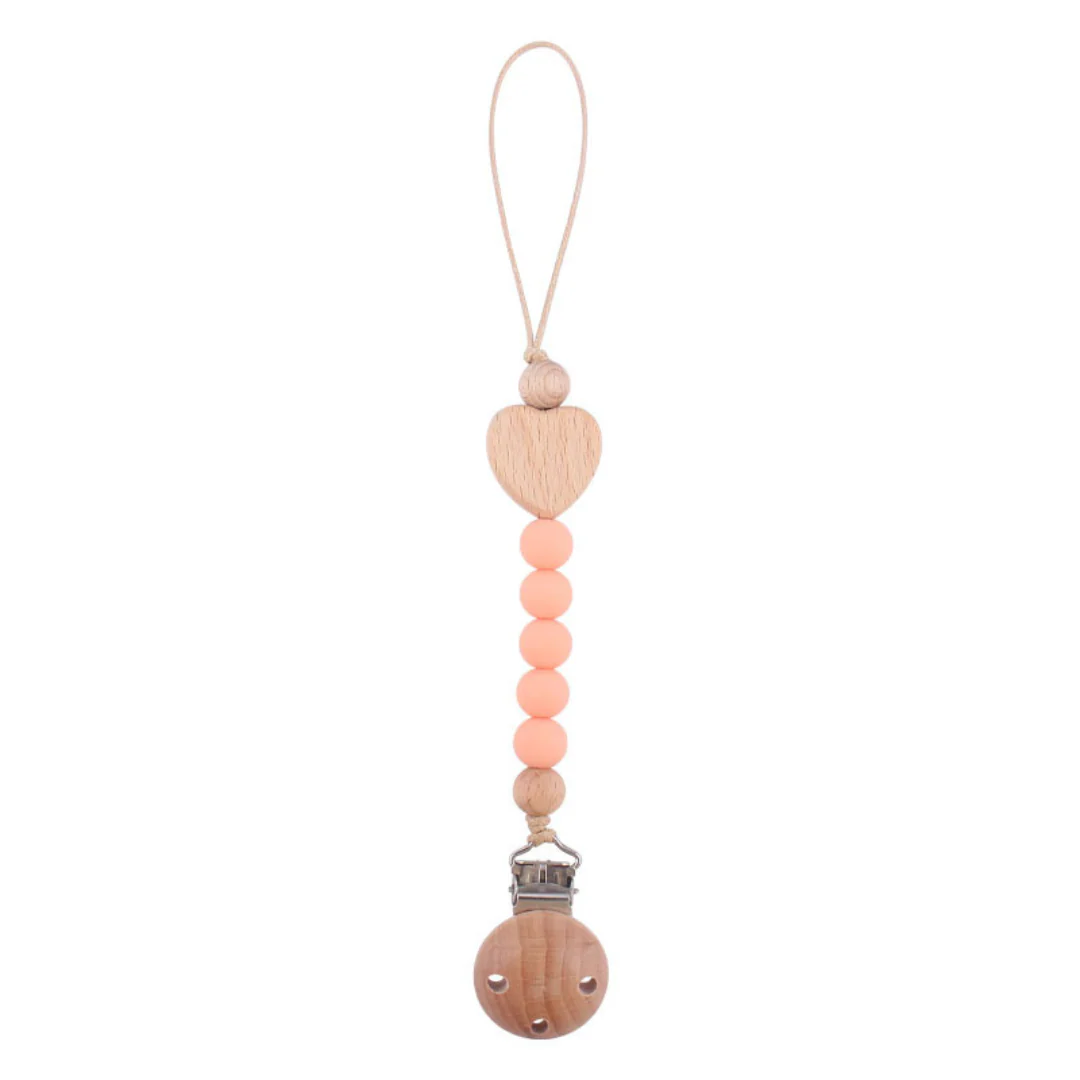Wooden Baby Pacifier Chain - Image 5