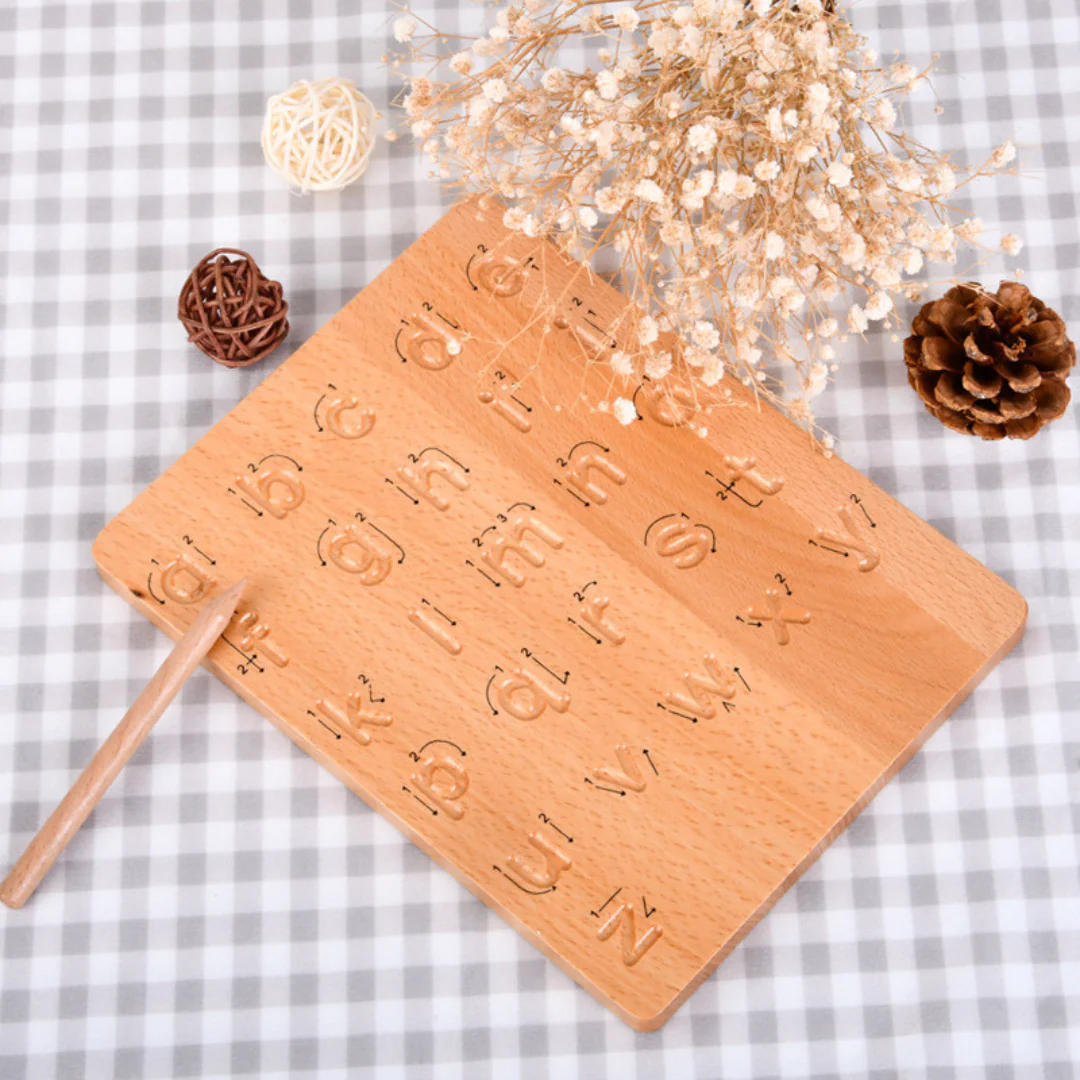 Wooden Letter Board for Learning to Write - Image 4
