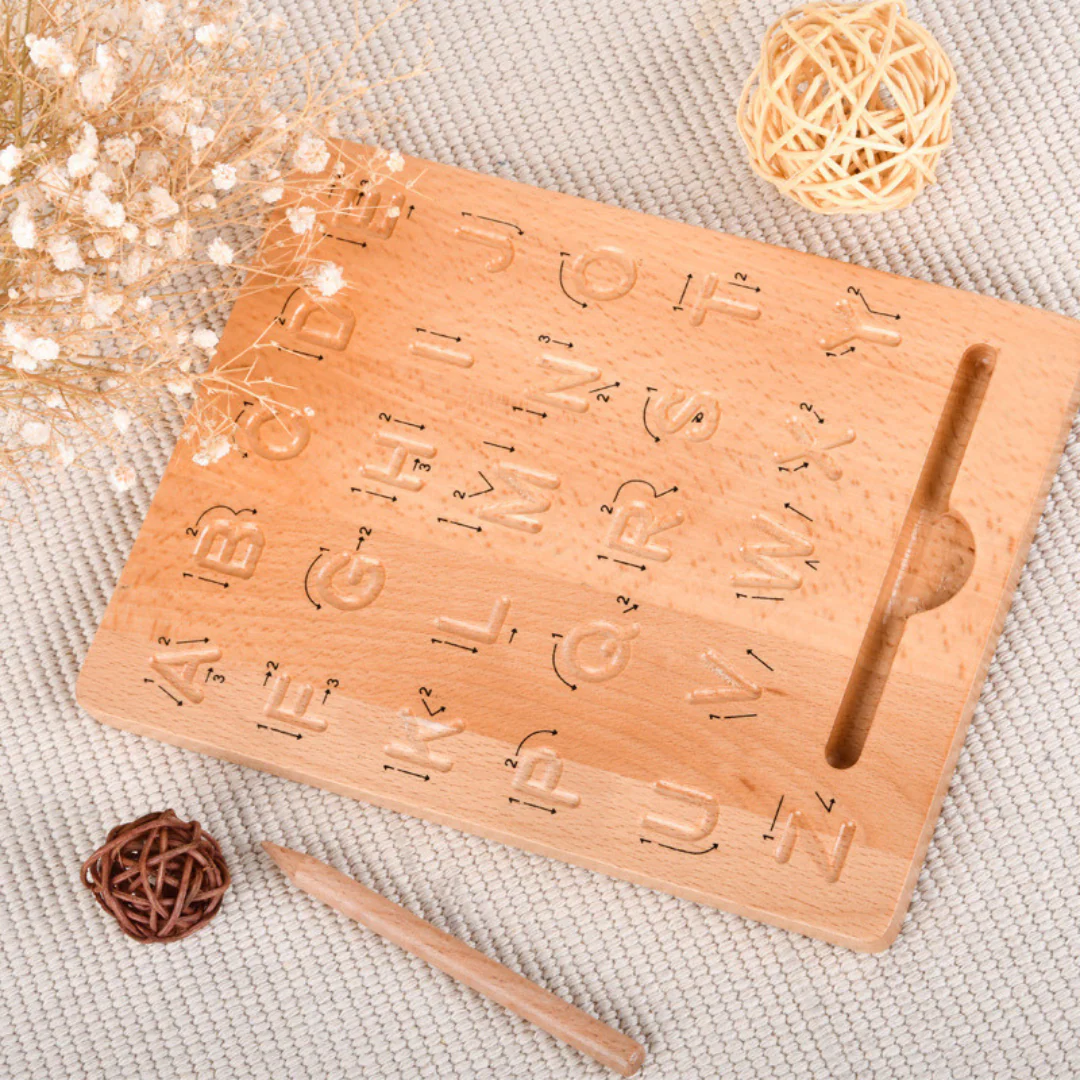 Wooden Letter Board for Learning to Write - Image 7